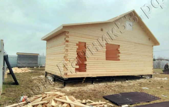 4 Брусовой дом ОД-8 7×9, 63 м², Ленинградская область, Всеволожский район, Деревня Хапо-Ое (10)